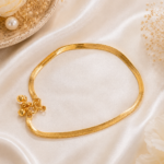 gold plated anklets p 01