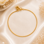 gold plated anklets p 01