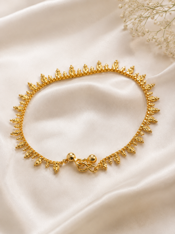 Gold Plated Anklets P-02