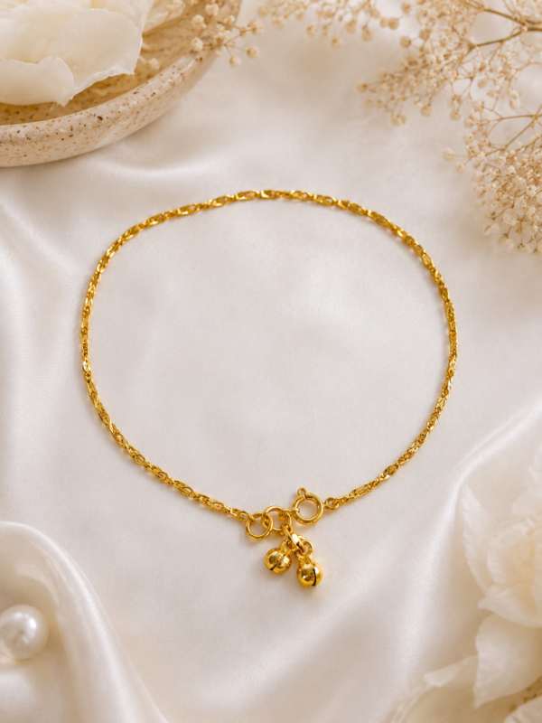 Gold Plated Anklets P-03