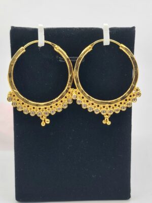 Gold Plated Bali Earrings E2