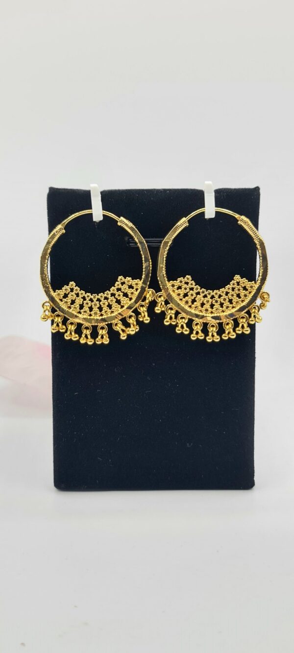 Gold Plated Bali Earrings E3