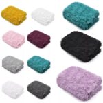 Fluffy Cuddles Throw Soft Warm Blankets