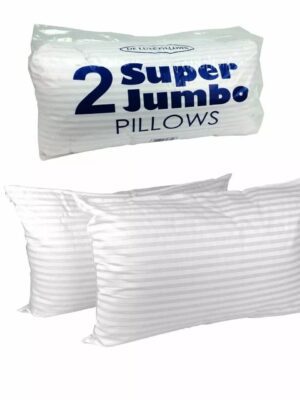 Deluxe Extra Large Jumbo Striped Pillows