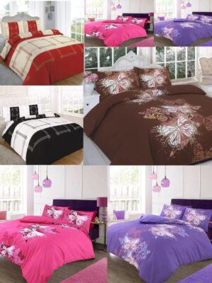 Reversible Printed Duvet Cover Set