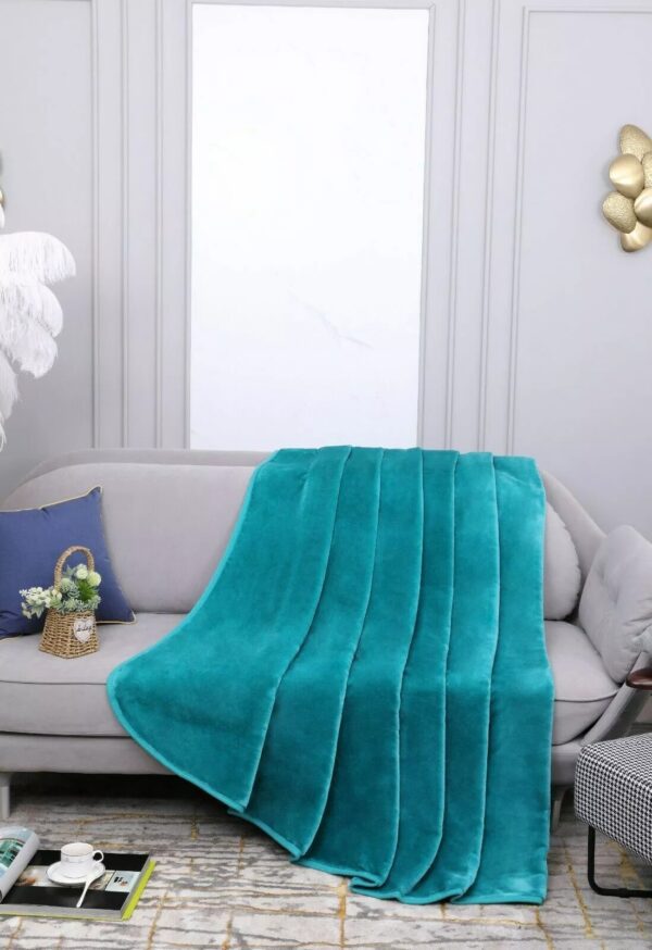 Luxury Faux Fur Throw Sofa Bed Mink Soft Warm Fleece Blanket