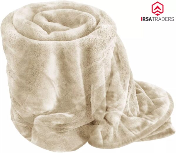 Luxury Faux Fur Throw Sofa Bed Mink Soft Warm Fleece Blanket