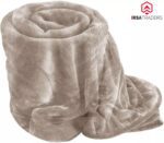 Luxury Faux Fur Throw Sofa Bed Mink Soft Warm Fleece Blanket