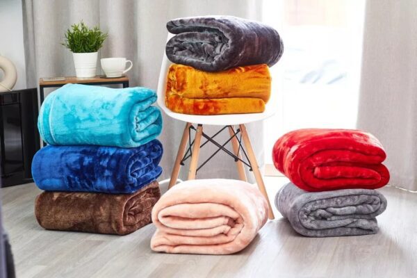 Luxury Faux Fur Throw Sofa Bed Mink Soft Warm Fleece Blanket