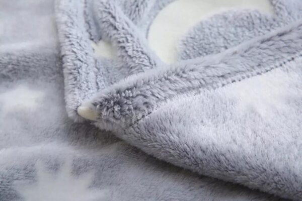 Glow in the Dark Faux Fur Mink Throw