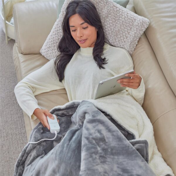Electric Heated Throw Blanket 6 Setting