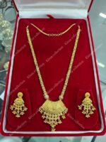 Exclusive 1.5 Gram Gold Plated Rani Haar Mala Set RH -013