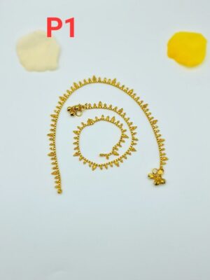 Gold Plated Anklets P-01