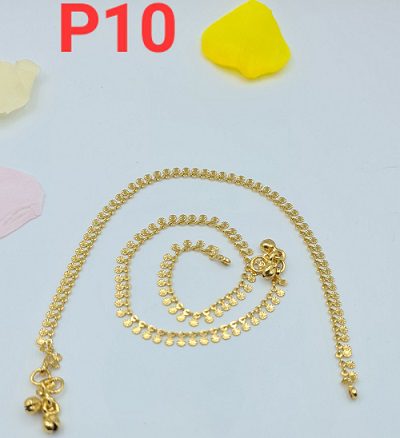 Gold Plated Anklets P-10