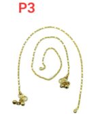Gold Plated Anklets P-03