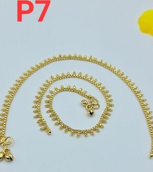 Gold Plated Anklets P-07