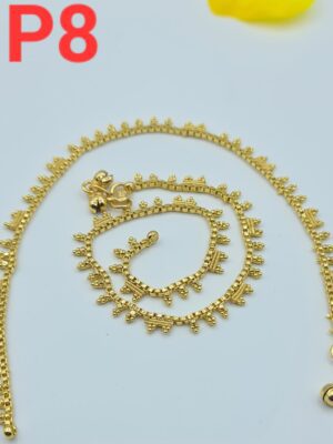 Gold Plated Anklets P-08