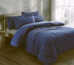 Teddy Bear Fleece Duvet Cover Set With Pillow Case