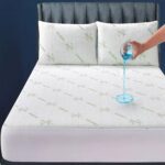 Bamboo Mattress Protector Waterproof Extra Deep Fitted Sheet
