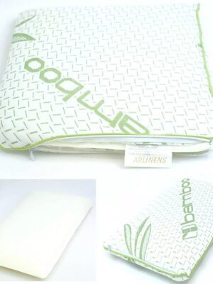 Kids Bamboo Memory Foam Cot Bed Pillow