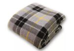 Teddy Tartan Fleece Duvet Cover Set Throw, Cuddles Hoodies