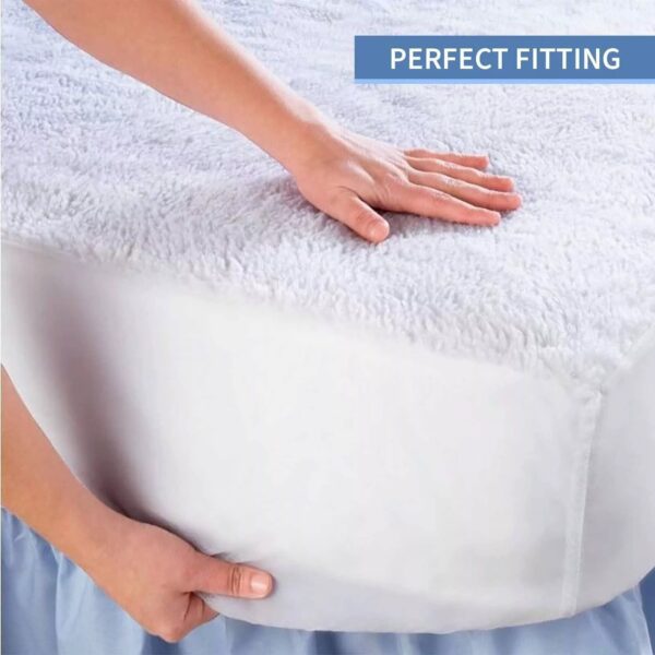 Terry Towel Waterproof Mattress Protector Fitted Sheet