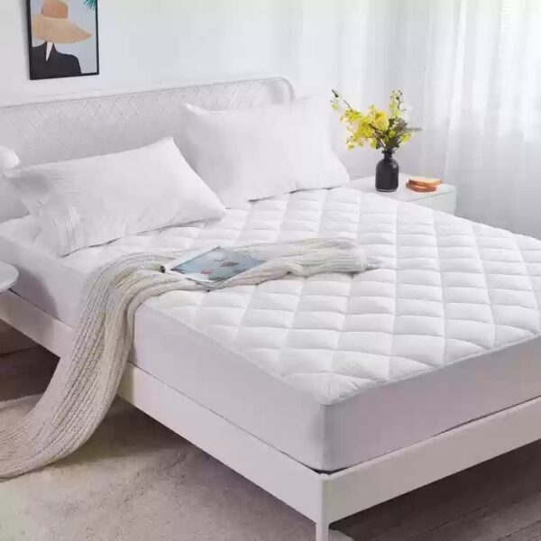 Quilted Mattress Protector Waterproof Deep Fitted Sheet