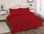 Pintuck Pleated Alexander Duvet Cover Set With Pillowcases