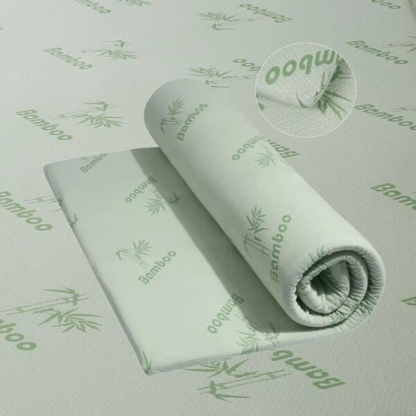 Bamboo Mattress Topper 2cm & 4cm Thick