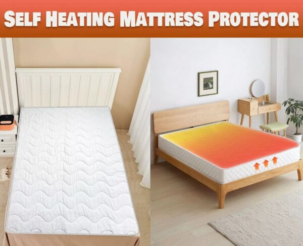 Self Heated Mattress Topper & Protector