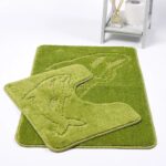 2 Pc Dolphin Bath Mat Pedestal Set