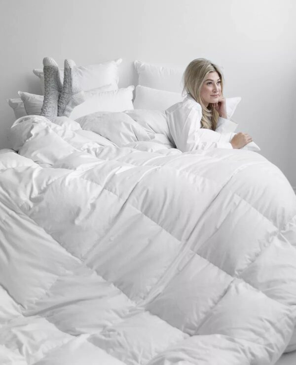 Luxury 10.5 Tog Goose Feathers & Down Duvet/Quilt Bedding