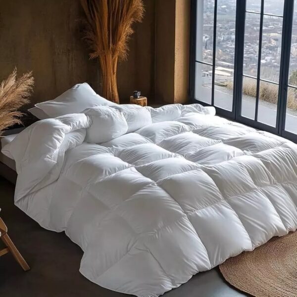 Luxury 10.5 Tog Goose Feathers & Down Duvet/Quilt Bedding