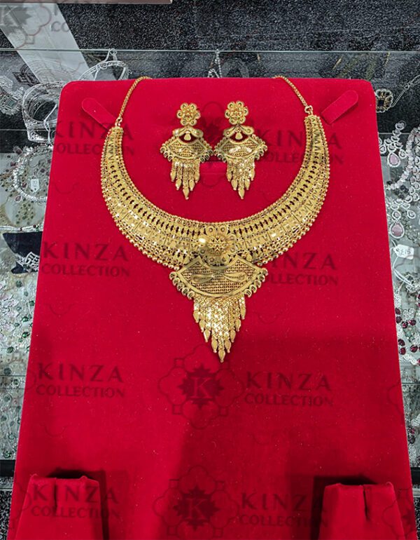 Premium quality1.5 G Gold Plated Neckless set N-13