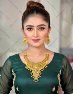 Premium quality1.5 G Gold Plated Neckless set N-35