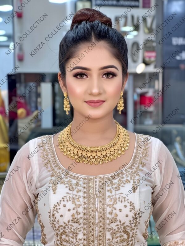 premium quality1.5 g gold plated neckless n 001 Premium quality1.5 G Gold Plated Neckless set N-010