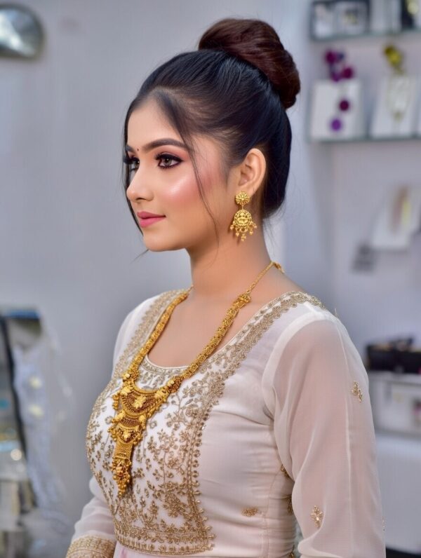 Premium quality1.5 G Gold Plated Neckless set N-011