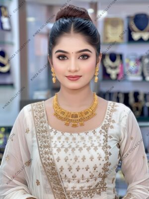 Premium quality1.5 G Gold Plated Neckless set N-002