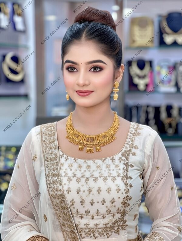 premium quality1.5 g gold plated neckless n 001 Premium quality1.5 G Gold Plated Neckless set N-002