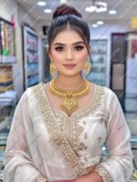 Premium quality1.5 G Gold Plated Neckless set N-006