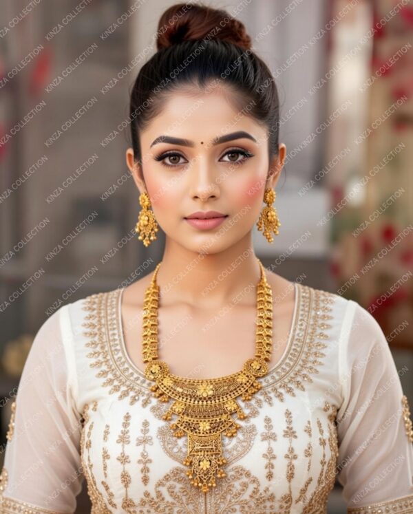 premium quality1.5 g gold plated neckless n 001 Premium quality1.5 G Gold Plated Neckless set N-12