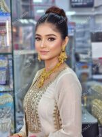 Premium quality1.5 G Gold Plated Neckless set N-15