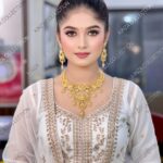 premium quality1.5 g gold plated neckless set n 14