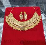 Premium quality1.5 G Gold Plated Neckless set N-003