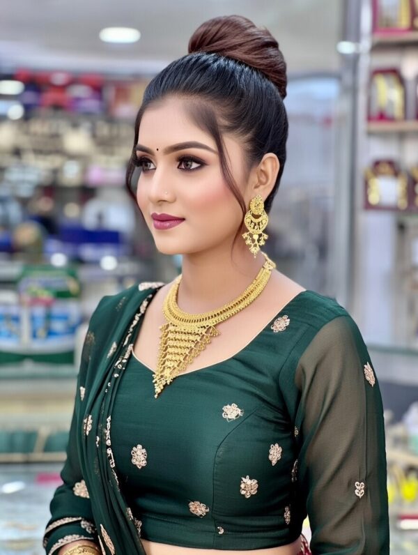 premium quality1.5 g gold plated neckless set n 25 Premium quality1.5 G Gold Plated Neckless set N-30