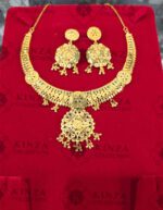 Premium quality1.5 G Gold Plated Neckless set N-004