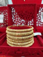 Luxury 24K Gold-Plated Bangles – Designs PB 19 to PB 27