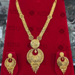 exclusive 1.5 gram gold plated rani haar mala set rh 011