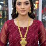exclusive 1.5 gram gold plated rani haar mala set rh 011
