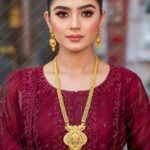 exclusive 1.5 gram gold plated rani haar mala set rh 011